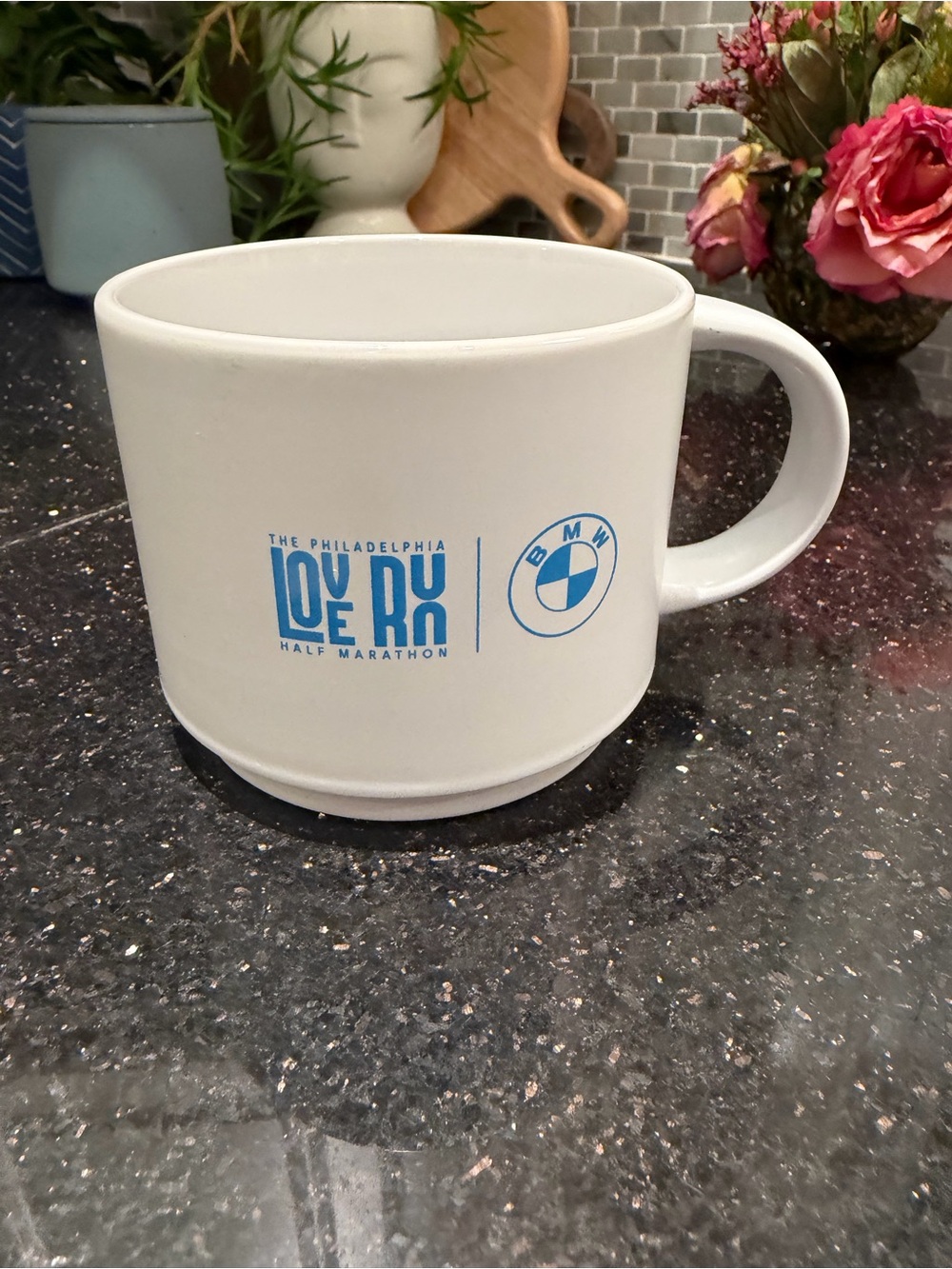 Philadelphia Half Marathon BMW Mug